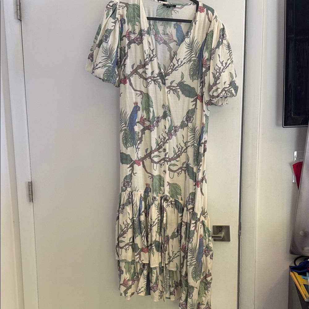 Floral V-Neck Dress